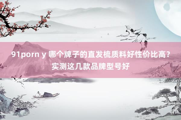 91porn y 哪个牌子的直发梳质料好性价比高？实测这几款品牌型号好
